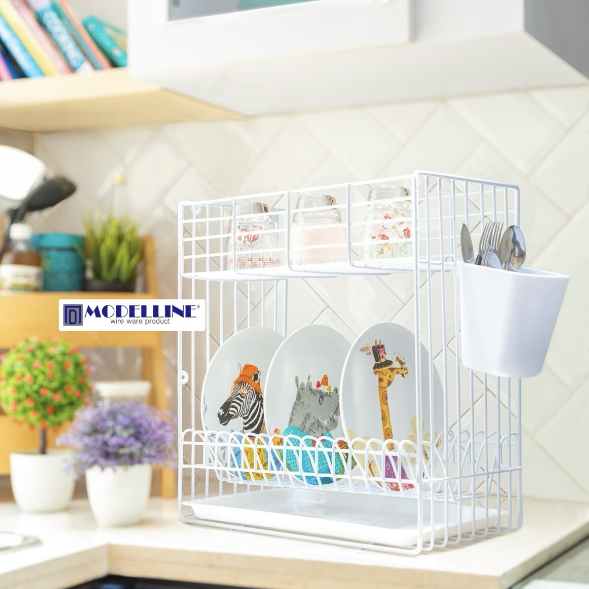 RAK PIRING BAWAH 2 SUSUN + TATAKAN